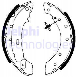 фото №2, Delphi ls1717 набор колодка тормозных