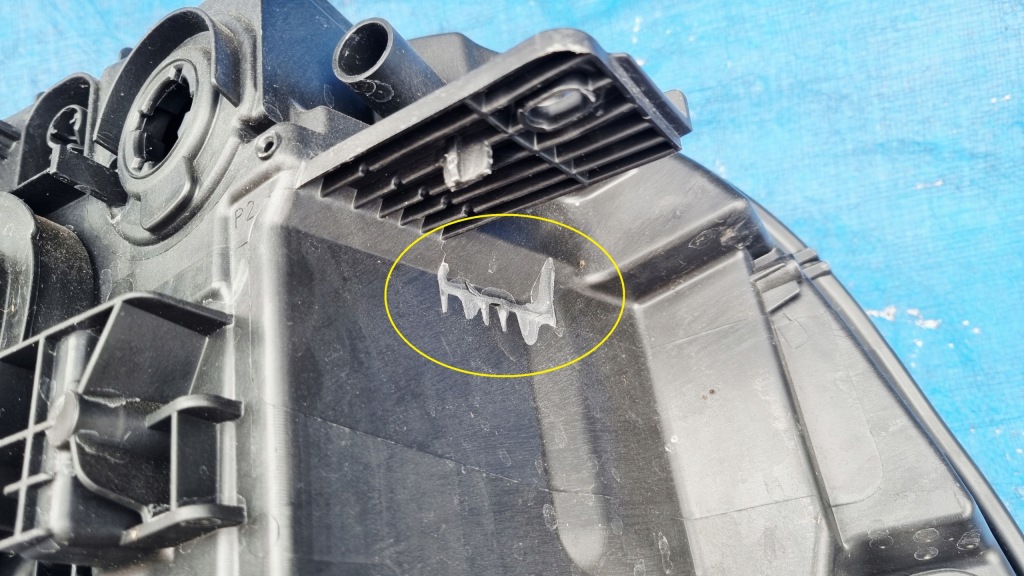 фото №7, Smart forfour 3 iii a453 w453 14 2014 лампа передня перед бампер передній