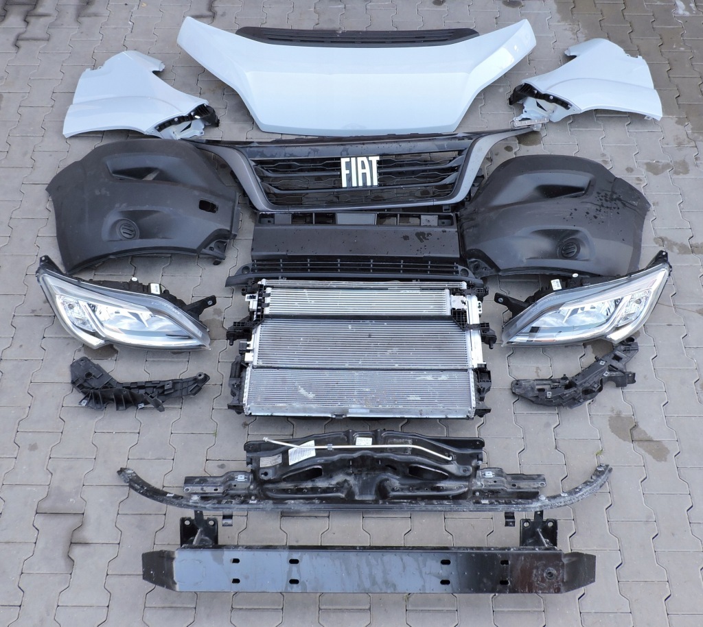 фото №1, Перед kompletny ducato 2021 2.2 grigio 676 szary