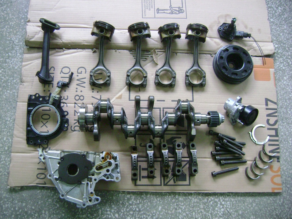 фото №1, Wał коленчатый audi a3 tsi 8v