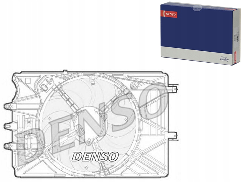 Купити Denso вентилятор радіатора fiat 500l 0.9-1.6d 09.1
