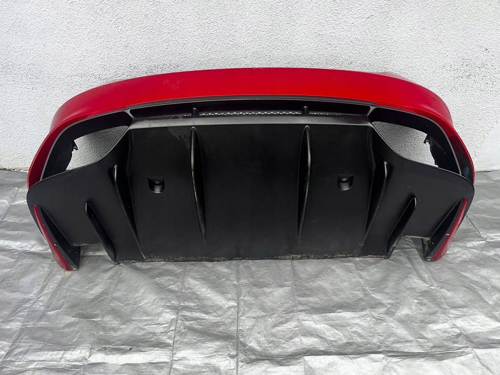 фото №7, Alfa romeo giulia qv бампер задній quadrifoglio 2017-