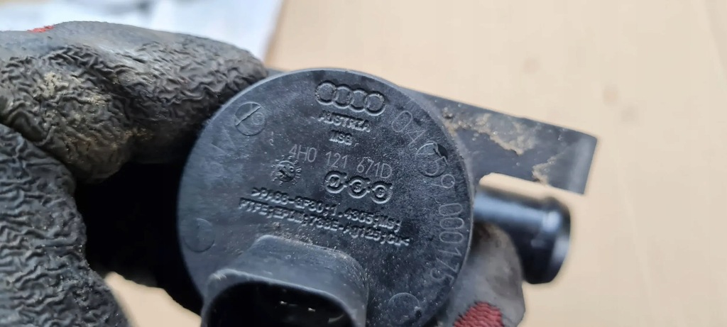 фото №5, S6 c7 4g lift электроклапан помпа wody 2.0 tfsi 4h0121671d s7 4g a6 a3 q5