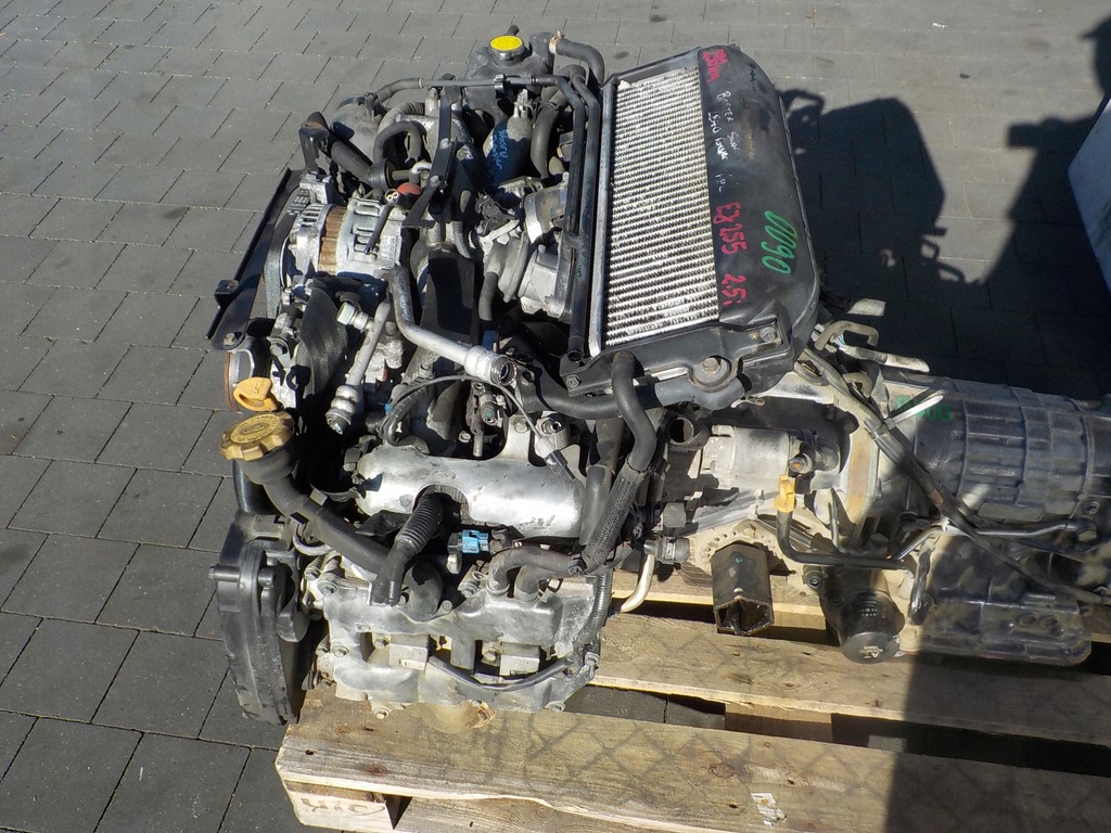 фото №11, Subaru forester ii sg 08r 2.5 turbo 230km двигатель ej255 фаза kompletny film