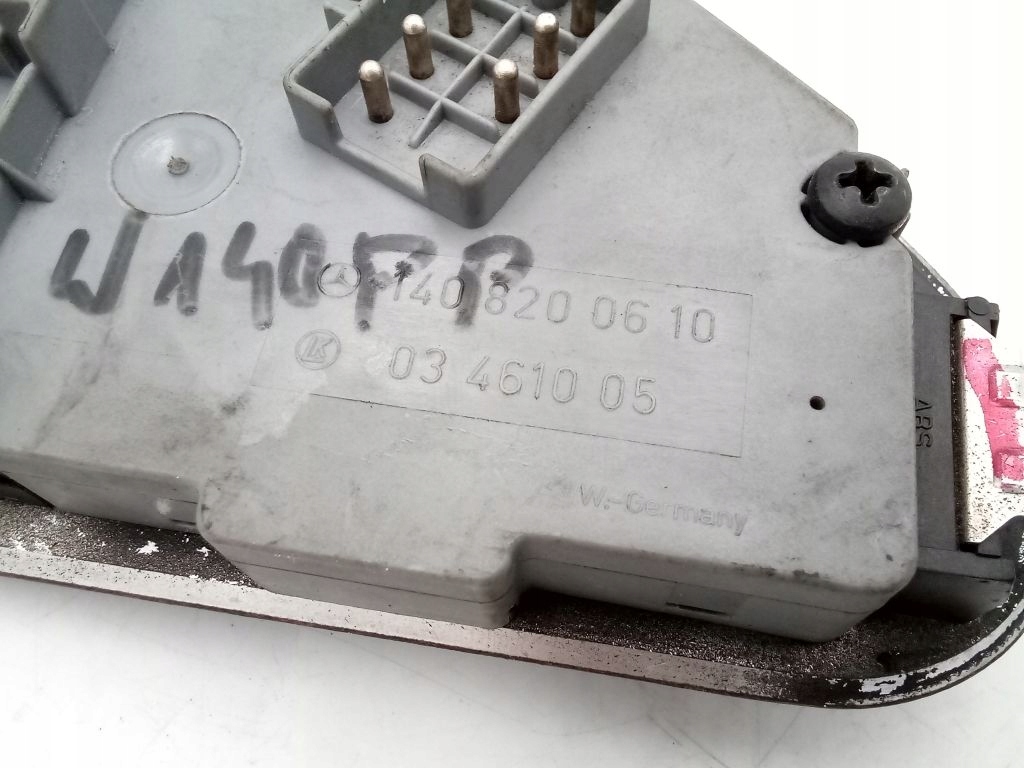 фото №10, Mercedes s klasa w140 панель сиденье правый + drewno