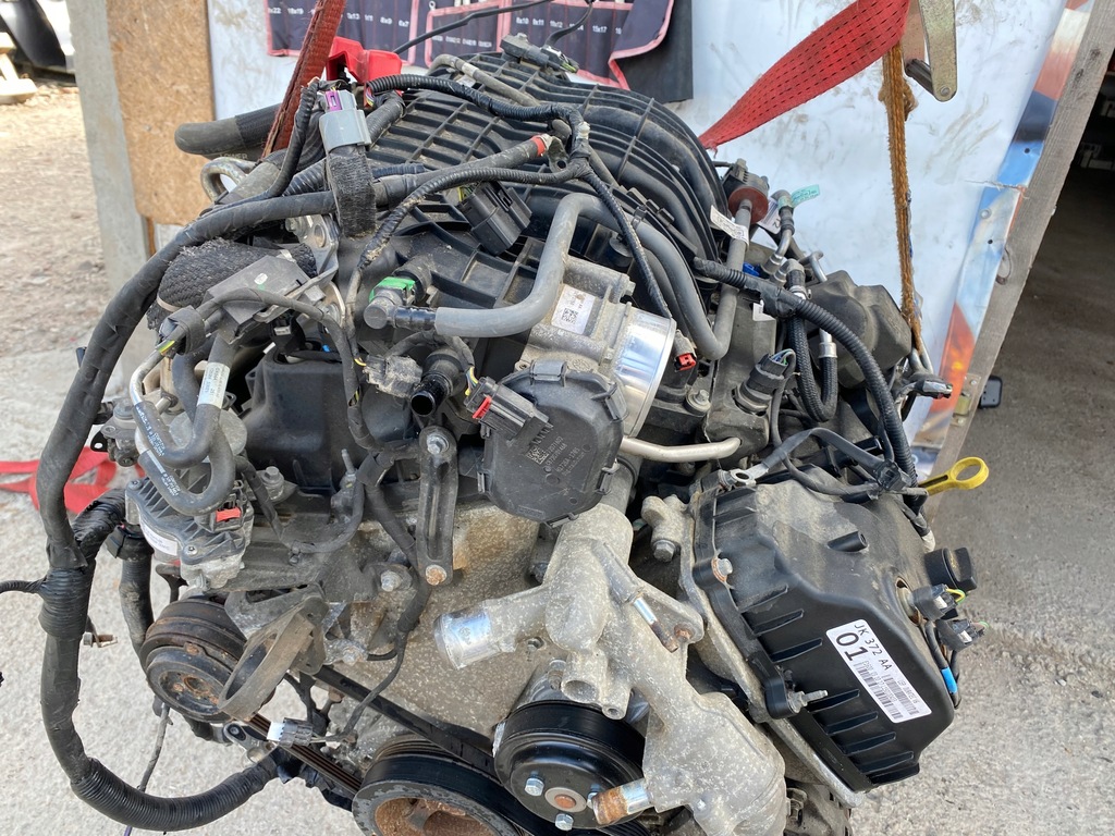 фото №11, Двигатель kompletny ford f150 f-150 explorer 3.3 290km 2018r duratec jk372