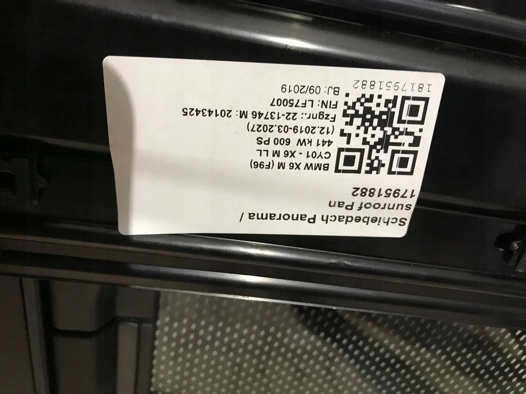 фото №12, Панорама дах панорамний bmw g06 f96 sky lounge