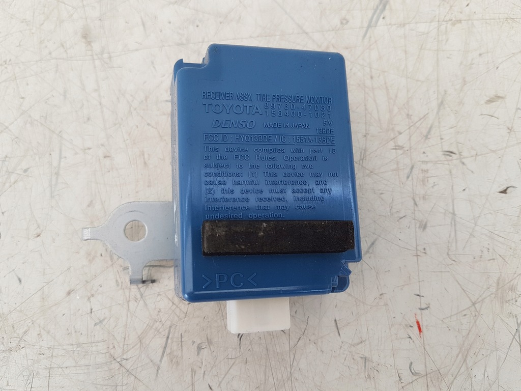фото №1, Модуль давления шин toyota prius iii lift 2012r.