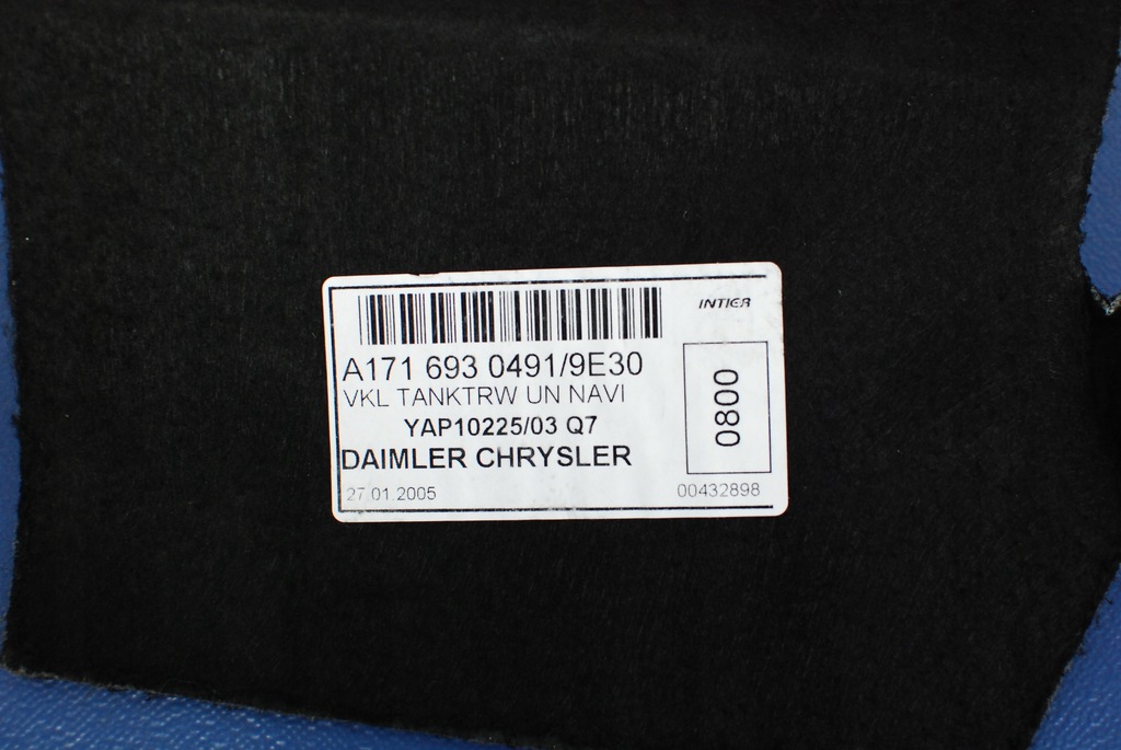 фото №3, Mercedes slk r171 обшивка багажника a1716930491