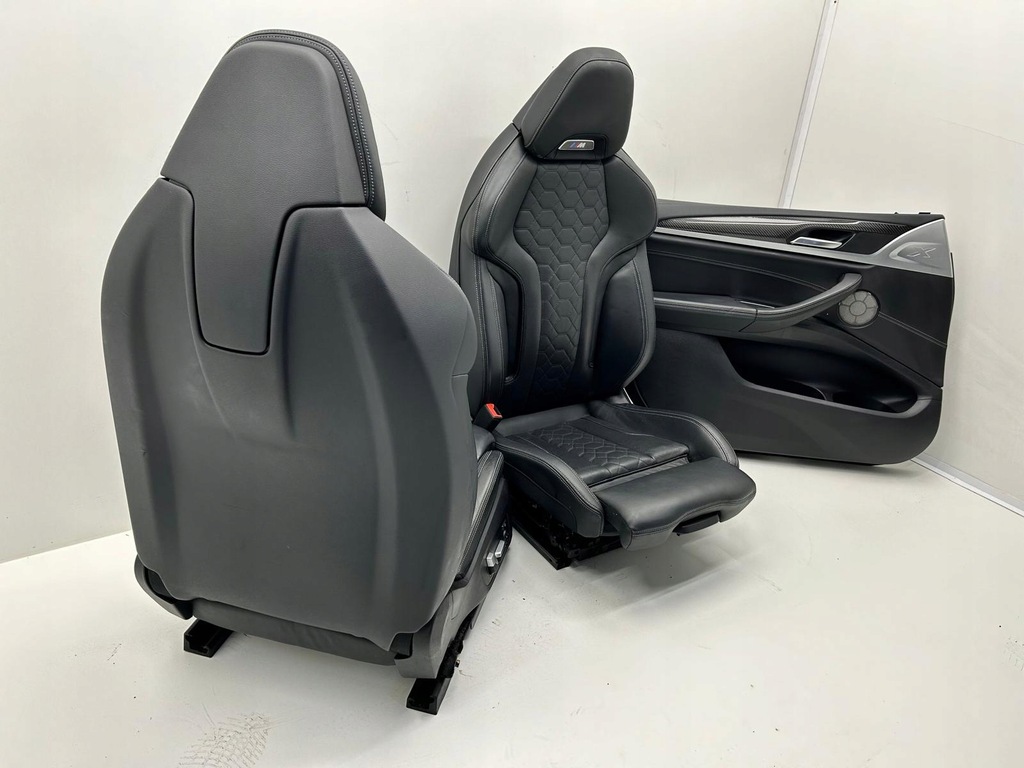 фото №7, Сиденья заднее сиденье обшивки салон bmw x4m f98 g02 competition кожа merino