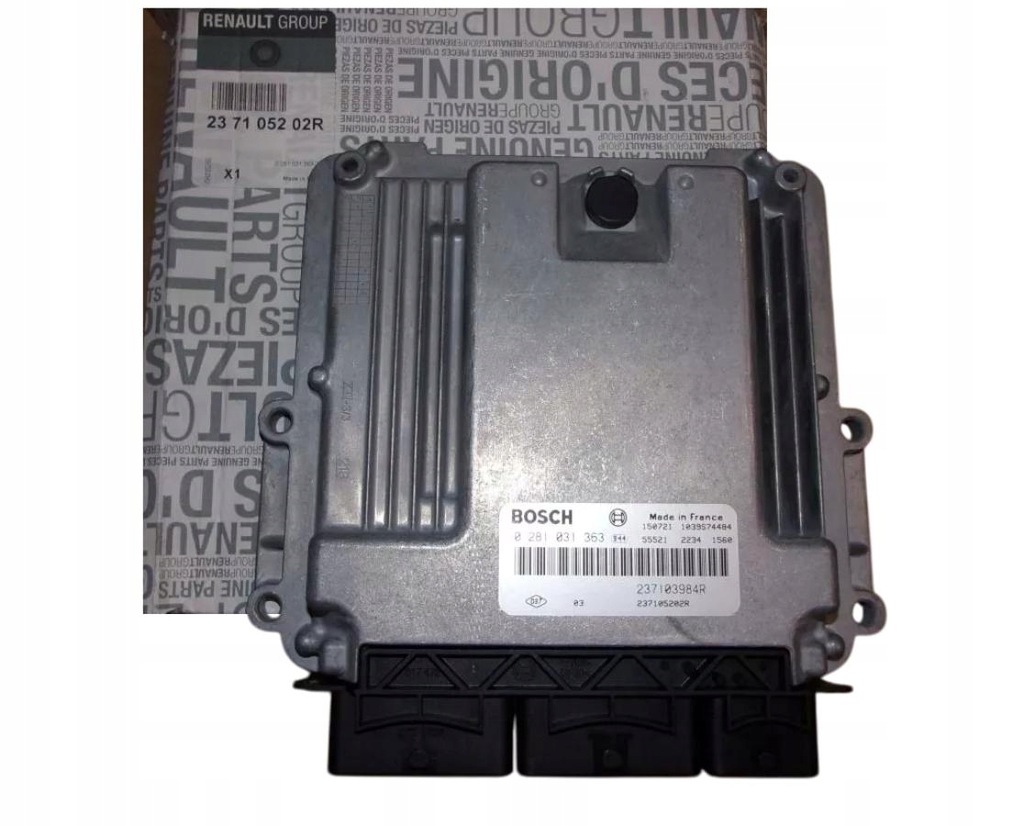 фото №1, Модуль блок керування двигуна ecu renault trafic vivaro talento 1.6 dci