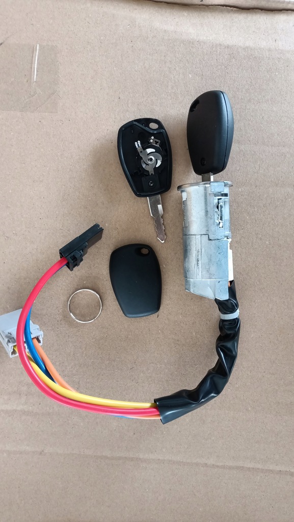 фото №9, Nowa комплектна замок запалювання pilot renault kangoo i ii