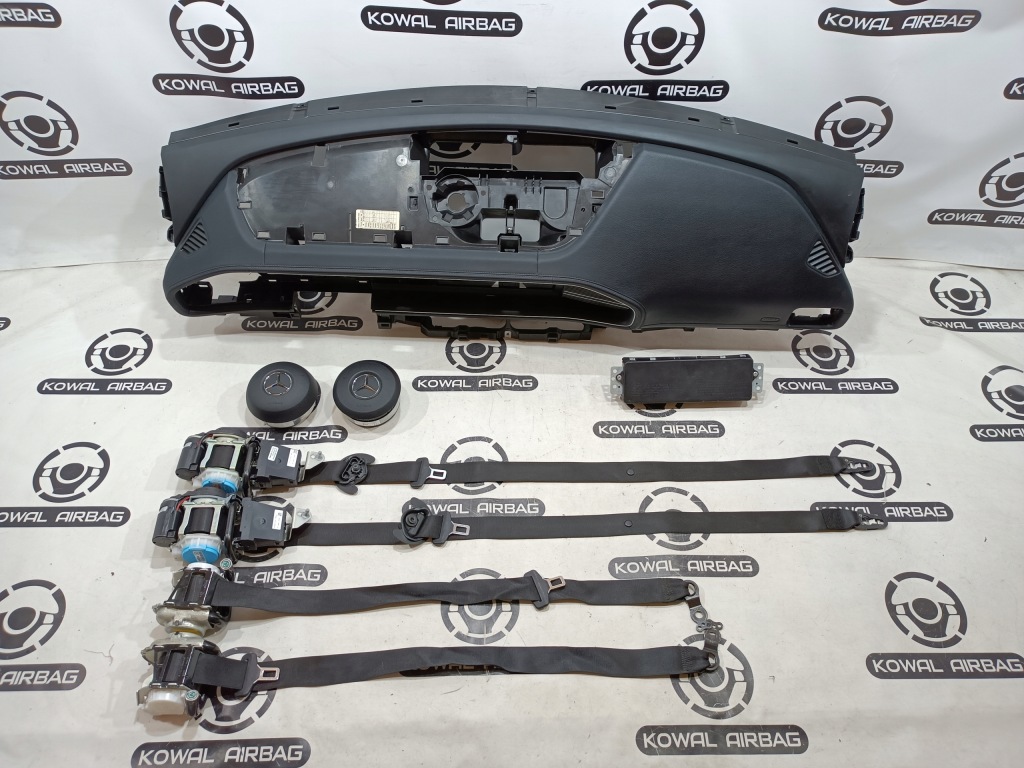 фото №1, Mercedes gle w167 w 167 панель приладів консоль подушка безпеки ремені