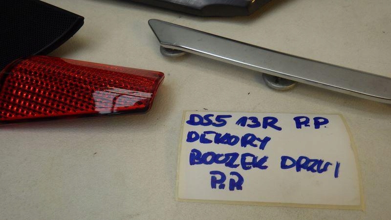 фото №9, Молдинг декоративная дверь правый перед citroen ds5 9673445377 9687663977