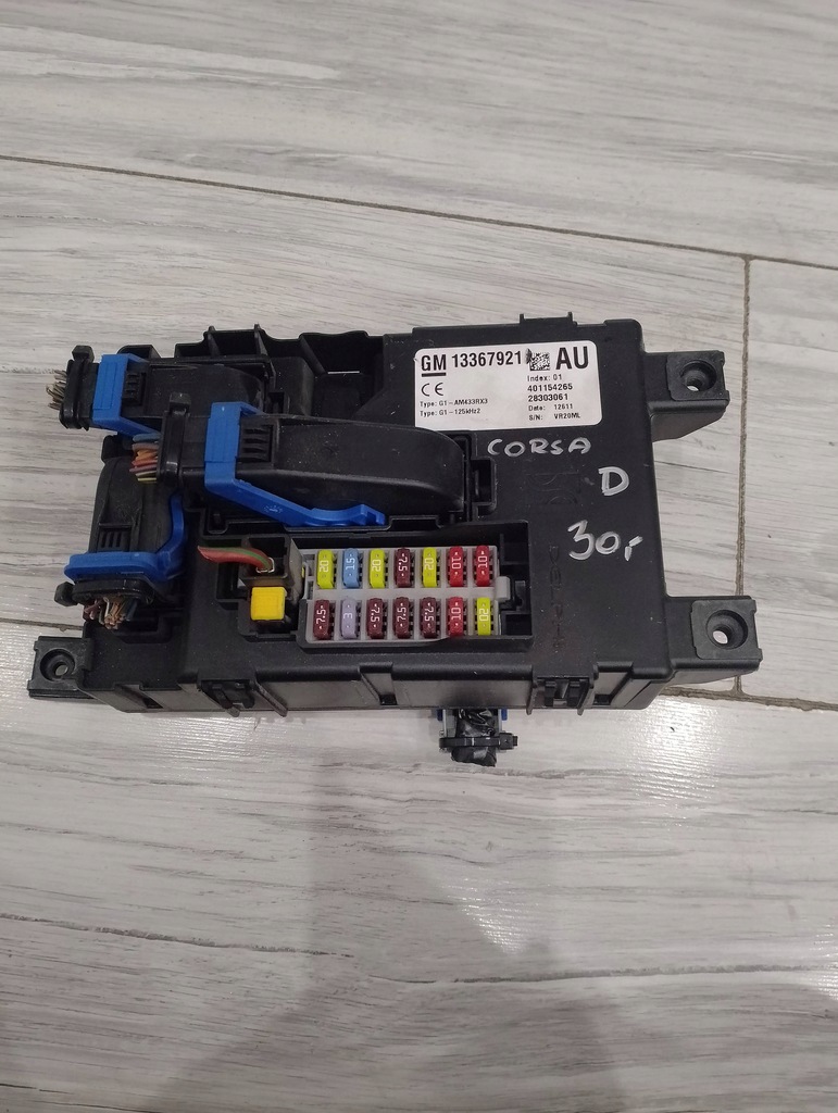 фото №1, Модуль bsi opel corsa d коробка запобіжників