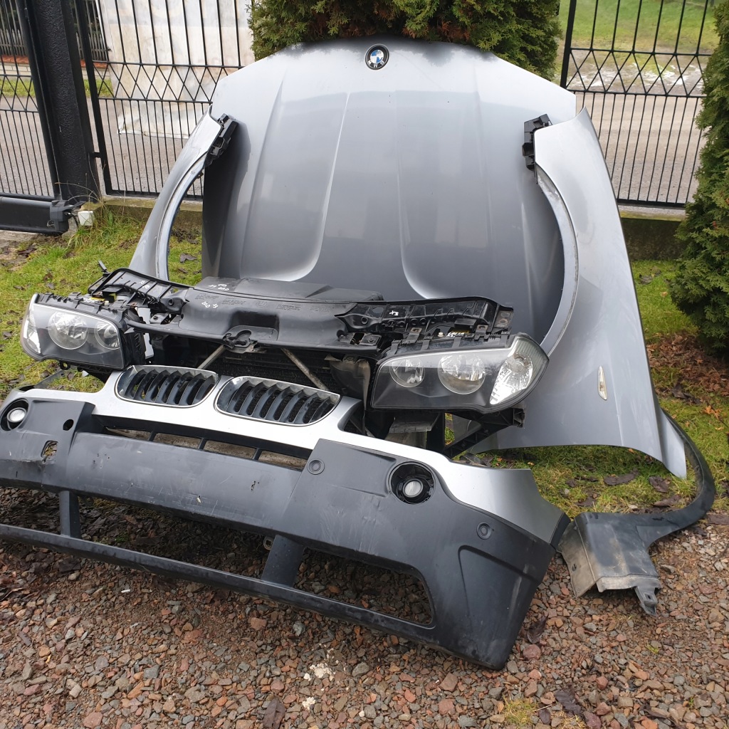 Капот bmw e83 x3 silbergrau металл ao8 Недорого