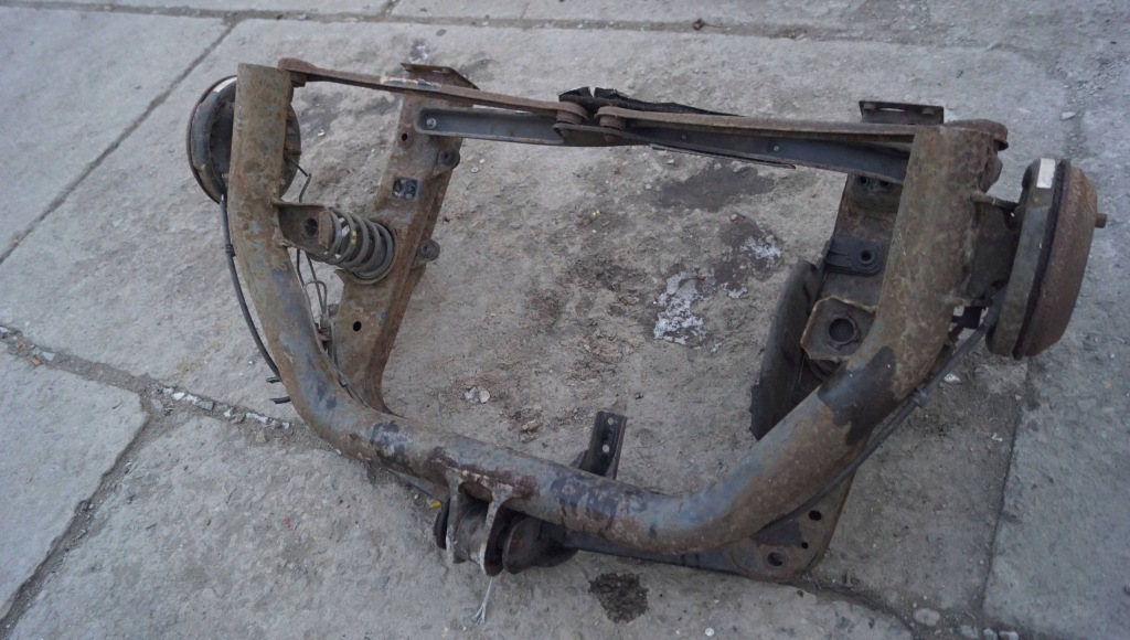 фото №3, Smart roadster a452 452 балка oś задняя