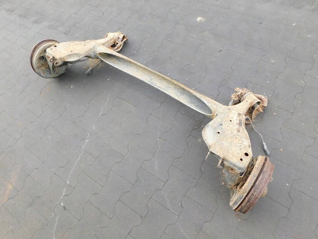 фото №4, Fiat grande punto 1.3jtd балка oś підвіска задня