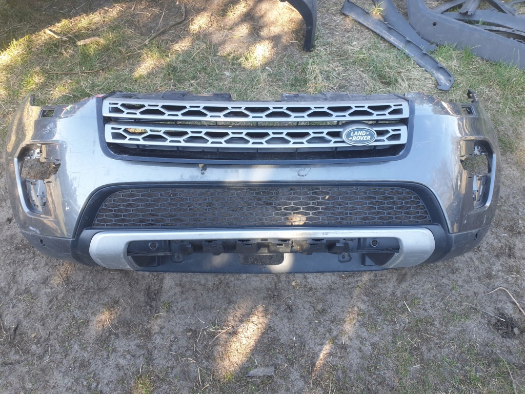 фото №1, Бампер land rover discovery v + решётка радиатора