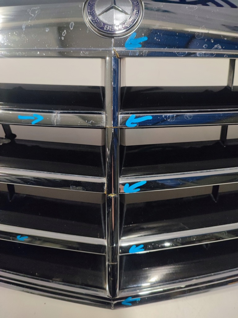 Решітка радіатора радіатора решітка радіатора решітка радіатора mercedes e klasa w212 a2128800583 Доставка