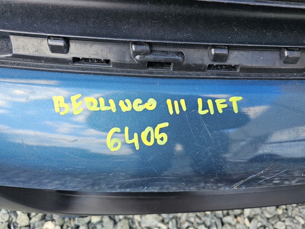 фото №12, Бампер передний перед citroen berlingo iii lift 2015-2018 #6405