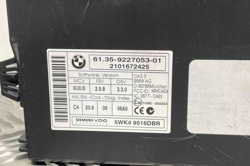 фото №11, Комплект зажигания bmw x6 e71, e72 9227053 2.99l дизель 180kw 2010