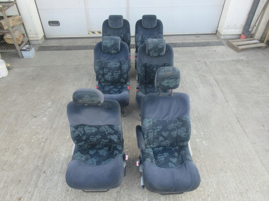 фото №1, Renault espace iii сиденье сиденья перед задняя iii ряд правый левый