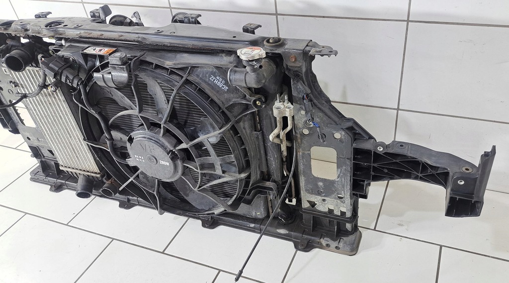 фото №6, Hyundai i40 2011- 1.7 crdi pas передний kompletny + радиатор + вентилятор