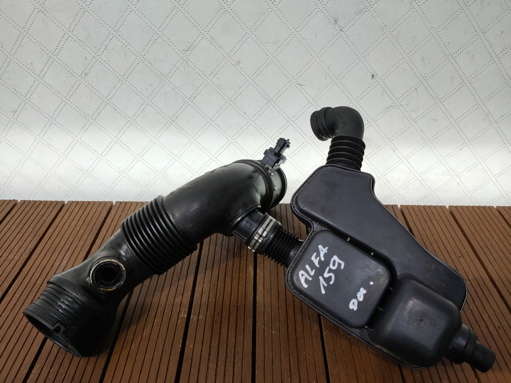 фото №1, Alfa romeo 159 05-11 2.4 jtdm резонатор повітря + труба 51858781 50516215