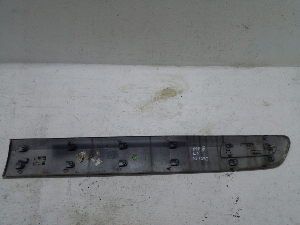 фото №4, Молдинг дверь левый перед renault espace iv 04-10