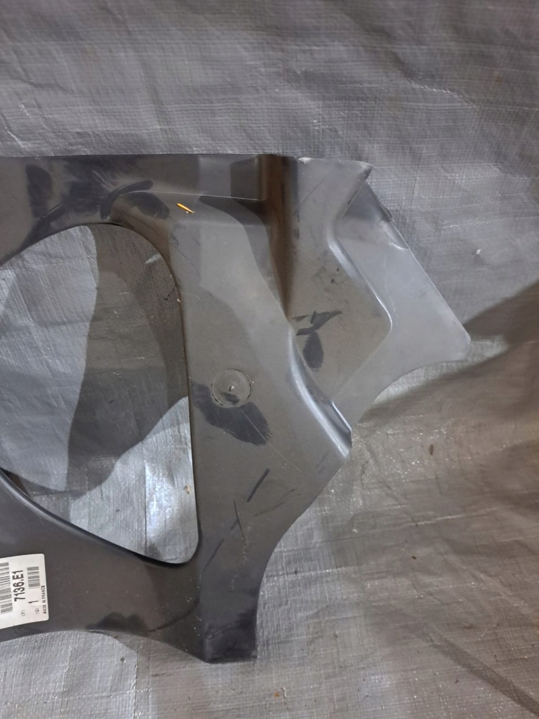 фото №5, Защита боковая подкрылок левая передняя peugeot 306