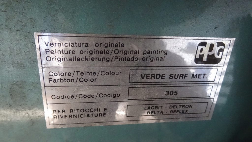 фото №15, Fiat uno крышка багажника задняя 305