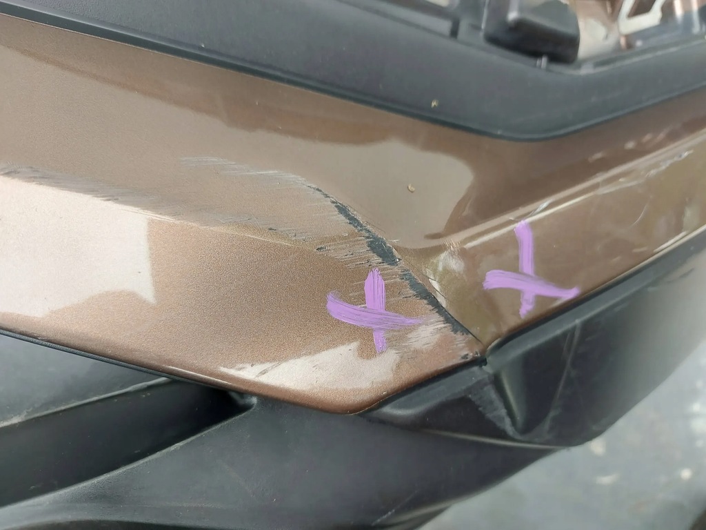 фото №7, Mitsubishi eclipse cross 17-20 бампер передній перед