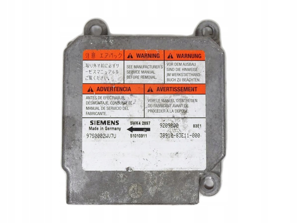 фото №1, Модуль датчик подушек воздушных подушка безопасности opel agila a 2000-2007