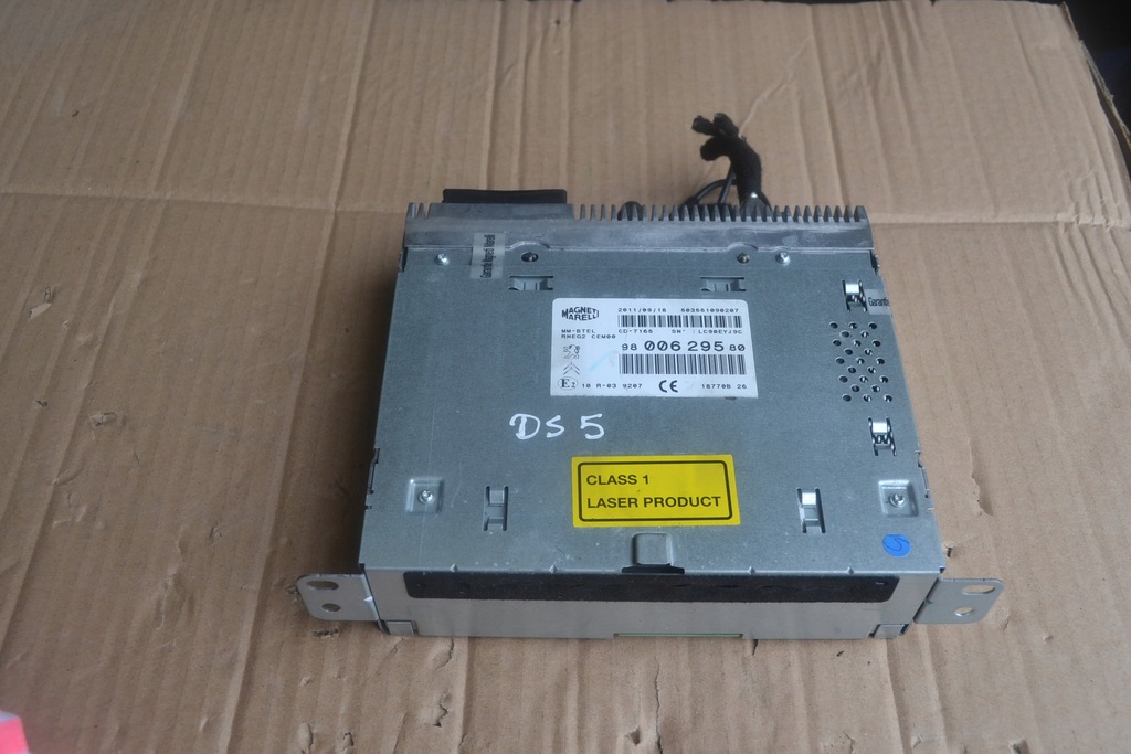 фото №1, Радіо навігація 9800629580 rneg2 citroen ds5