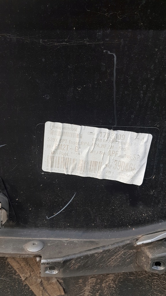 фото №12, Бампер задня задній ford edge st line 2014 2015 2016 2017 base silver