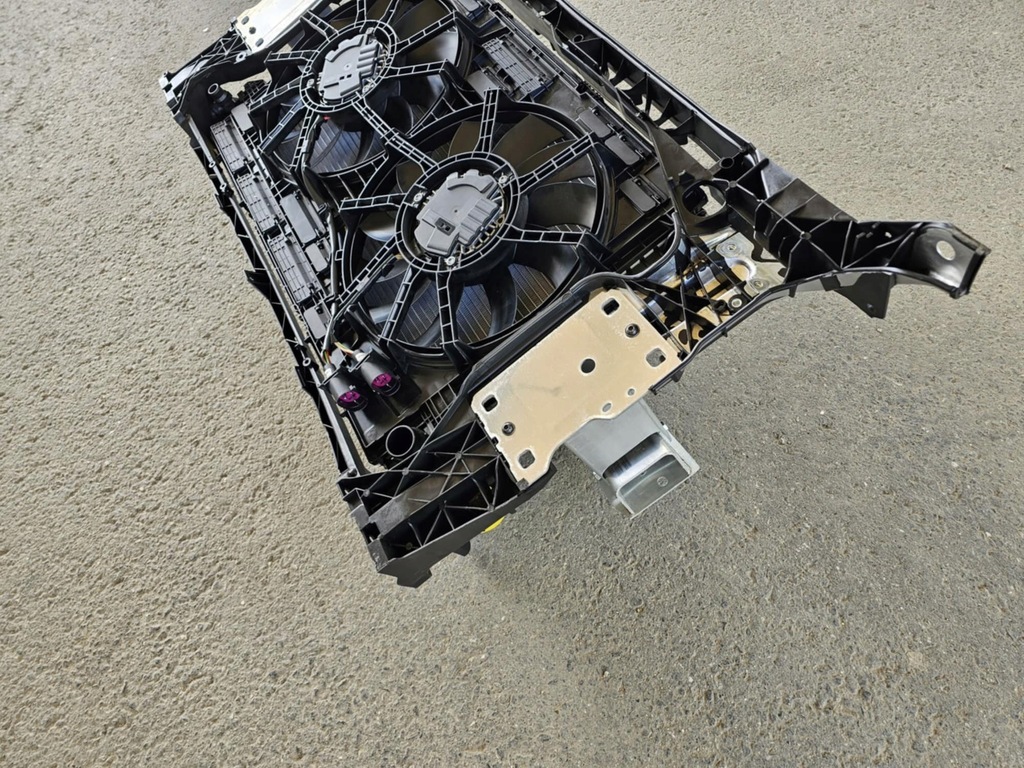 фото №9, Комплект радіатор вентилятори pas передній балка audi s4 b9 8w 3.0 tdi