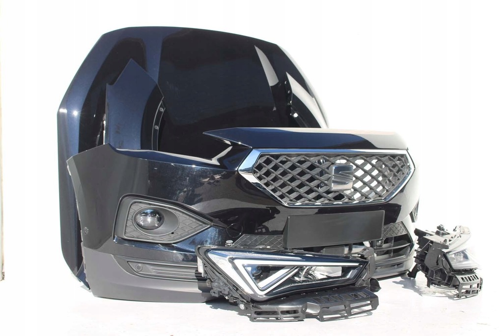 фото №11, Seat tarraco перед капот бампер капот pas передній