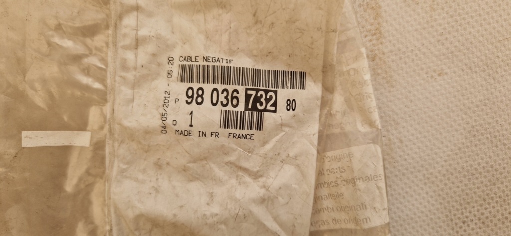 фото №9, Vap-067 клемма минусовая citroen peugeot 208 i 2012-2019 9803673280