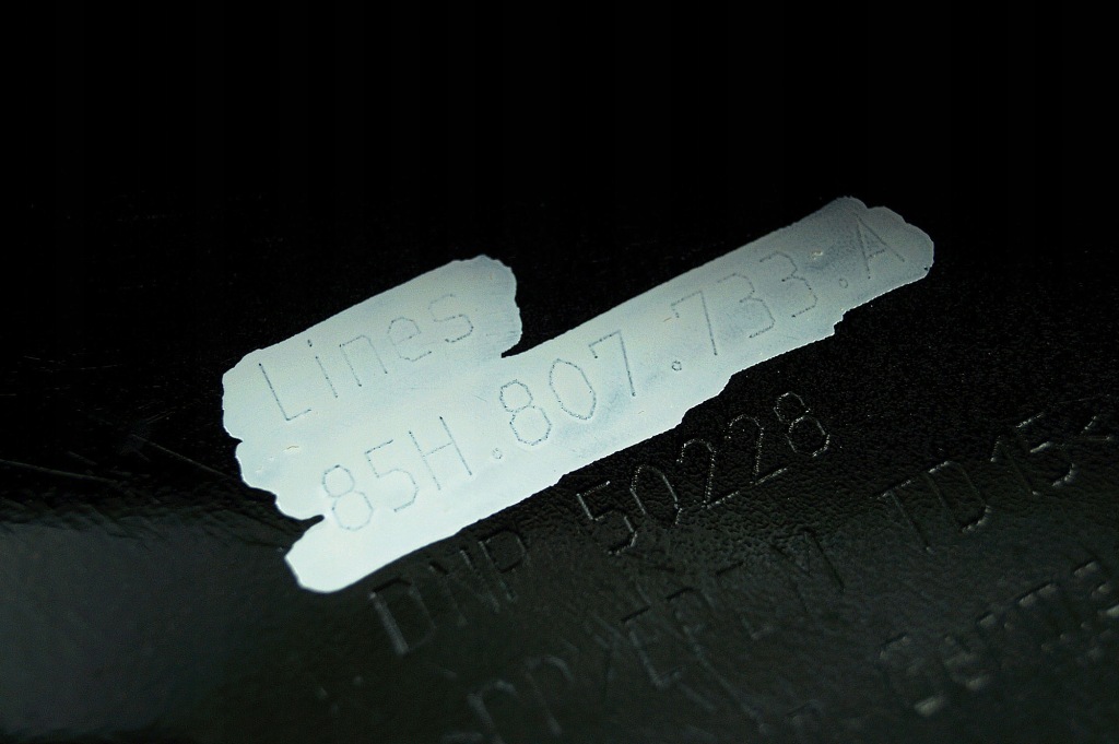 Накладка спойлер плита ґрати бампера перед audi q6 e-tron 85h s-line Київ