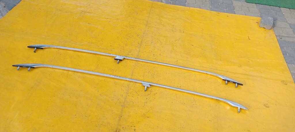 фото №12, Рейлінги дахові p/l audi a6 c5 kombi сріблястий хром