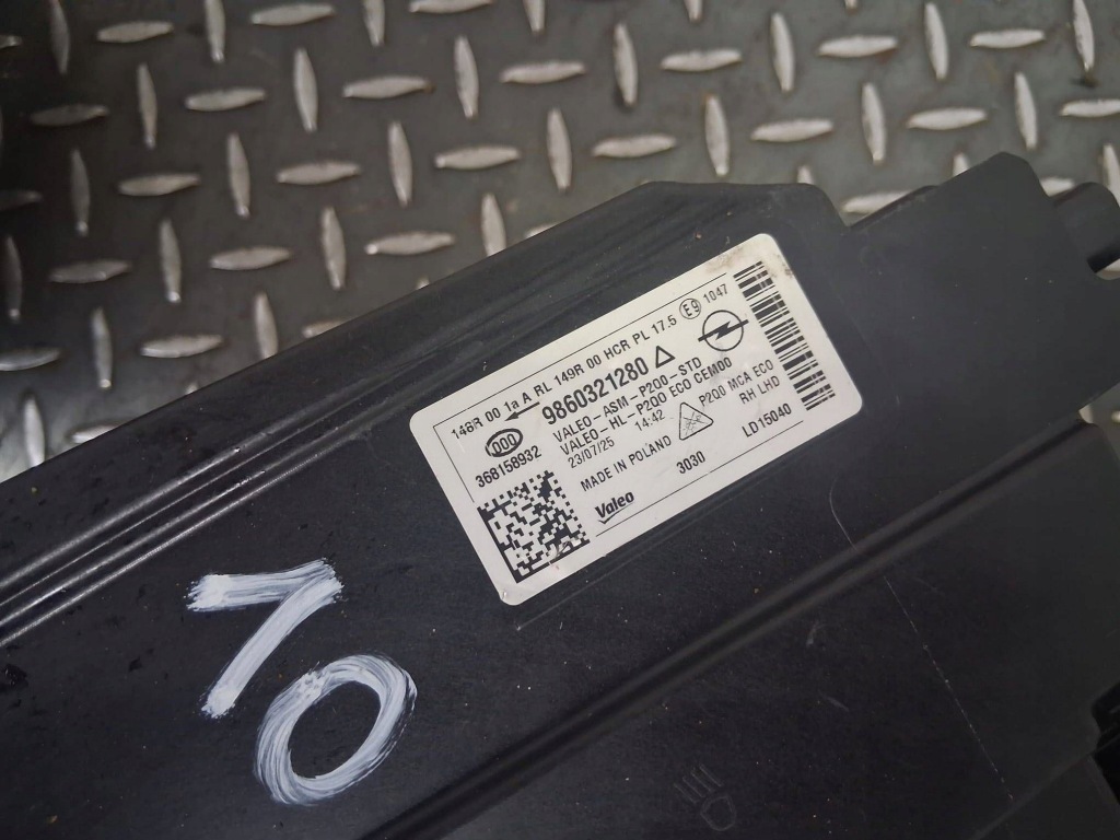 фото №11, Лампа левый i правый перед opel mokka b full led 9860321280/9867455880