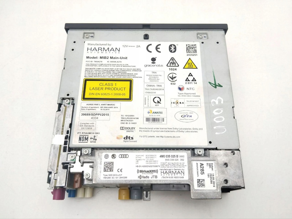 фото №10, Audi q7 4m 2017 автомагнитола