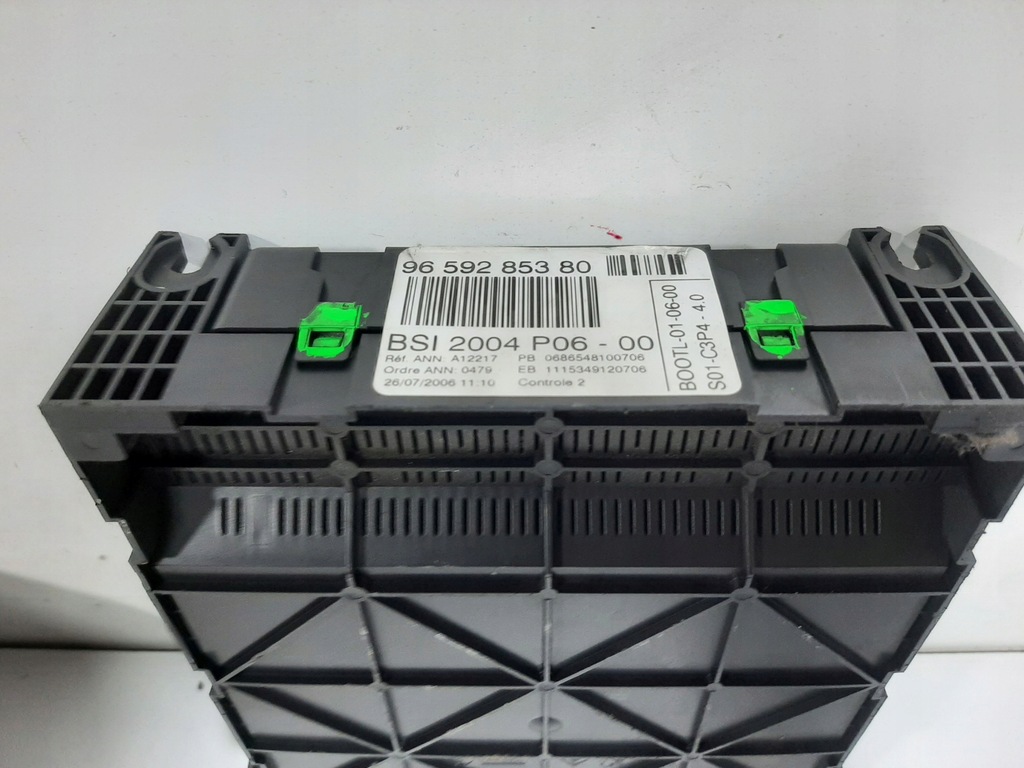 фото №15, Citroen c2 1.4hdi 09r блок управления двигателя набор 9660300280 bsi bsm kpl