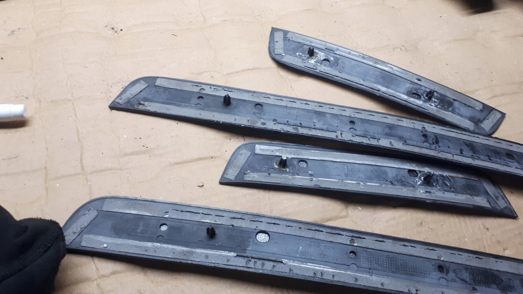 фото №13, S4 b8 lift a4 накладки накладки пороговые sline