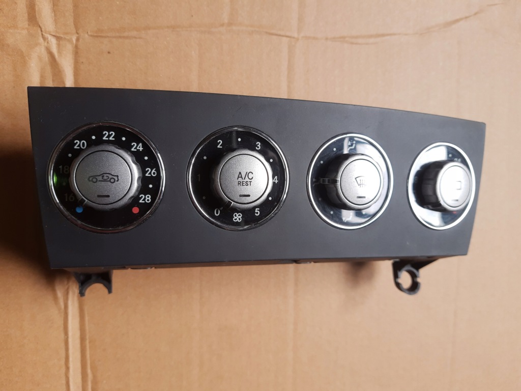 фото №6, Mercedes slk r171 панель кондиционера модуль