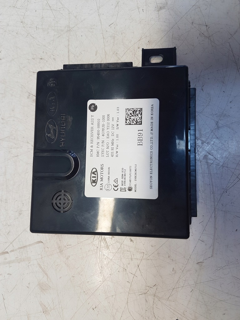 фото №1, Kia stonic lift модуль блок керування 954b0-h8910