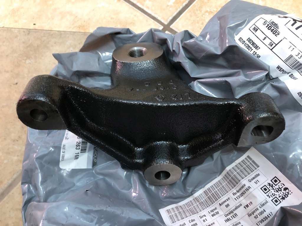 фото №6, Renault trafic iii 1.6 кронштейн, кронштейн 113326316r