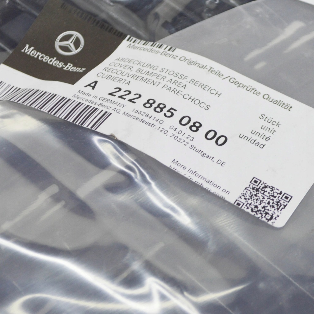 Mercedes-benz s w222 бампер передній лівий зовнішній решітка радіатора a2228850800 oem Київ