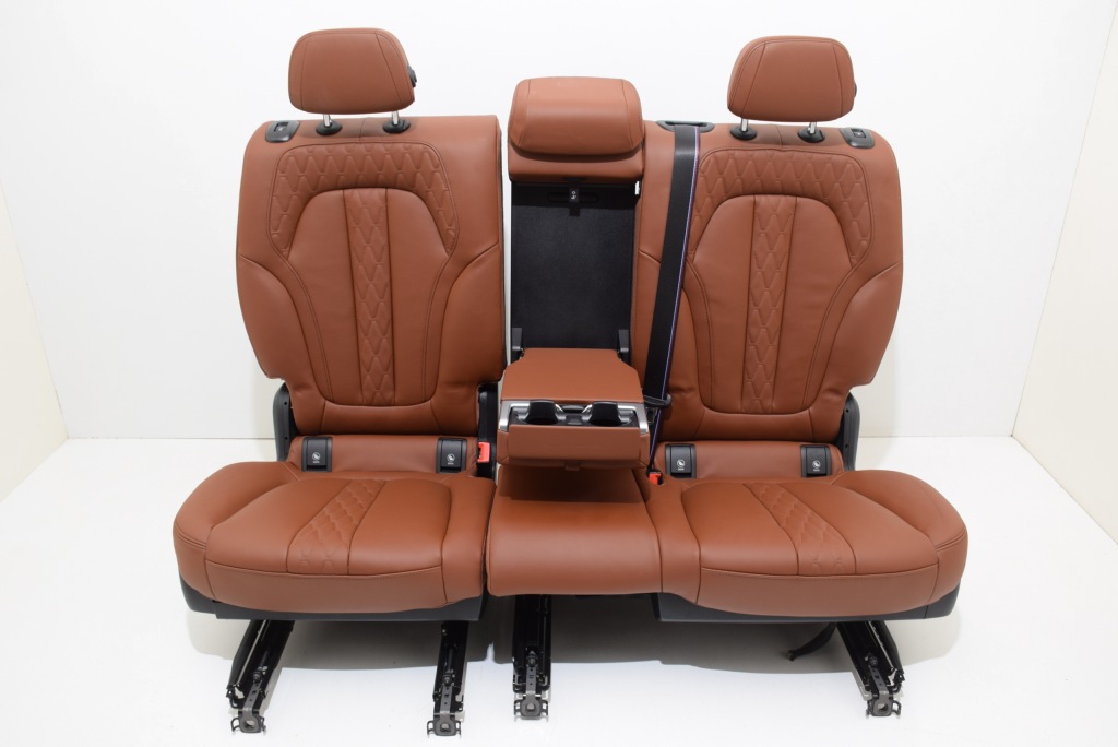 фото №9, Bmw x7 g07 lci обивка сиденья m заднее сиденье вентиляция массаж bowers карбон